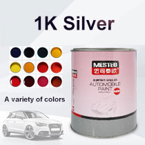 Pintura para automóviles altamente metálica, venta al por mayor, pintura acrílica en aerosol para automóviles HS 1K, plata extragruesa M210, el sentido metálico más fuerte