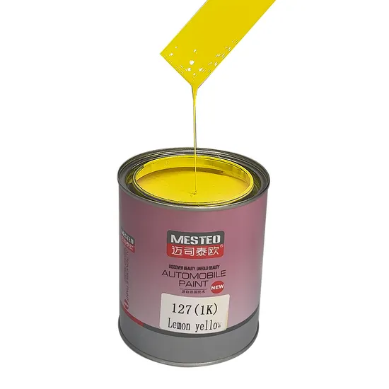 Glinter HS 1K Base Baseat Purplish Red G151 EXW ACRYLIC Color translúcido Auto Pintura Auto Concentración buena Color Car pintura Refinante