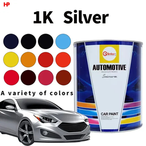 Fábrica OEM acrílico HS 1K Plata, Metalicidad fuerte Auto Pintura Auto Pintura Sparkle Car pintura Refinante Glinter