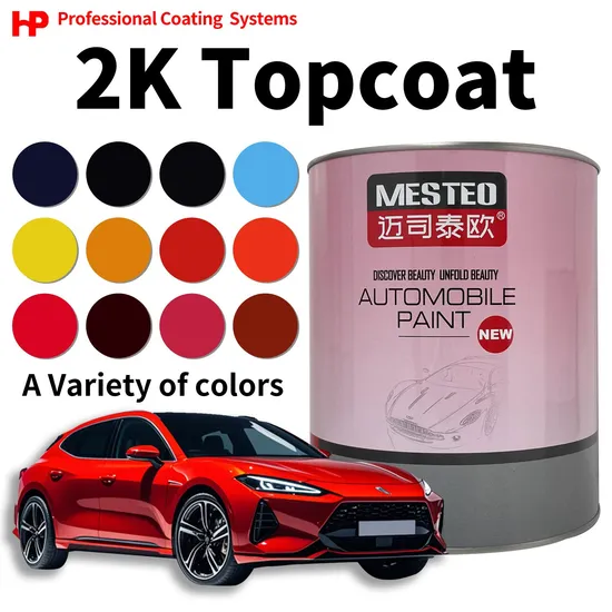 Babosen HS 2K Topcoat Durable High Chroma Acrílico CAR PINTURA REGISTA Cobertura de alta concentración Pintura automática