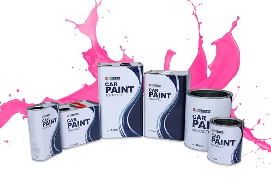 Glinter Auxiliar Materials de pintura Conjunta (como AK350) Duración alta aplicación Pintura automática Spray byleal Good Price Car pintura para automóvil