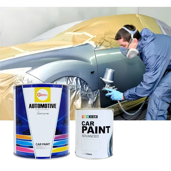 Glinter AutoColor (aditivo de control plateado) Proveedor duradero Pintura automática de pintura acrílica Refinamiento