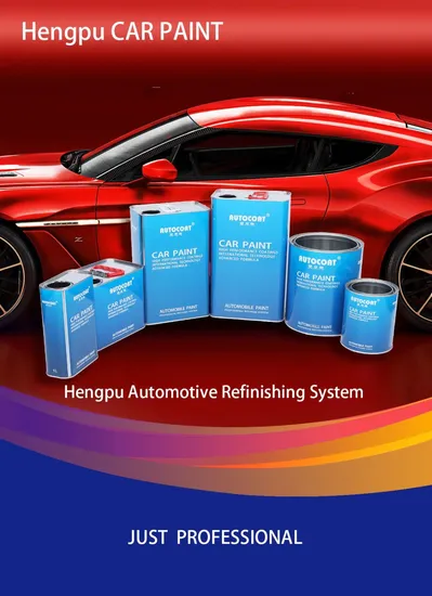AutoCoat Double Pack HS Hardener, adecuado para la pintura de retención de color de color de renovación general de la pintura (secado rápido)