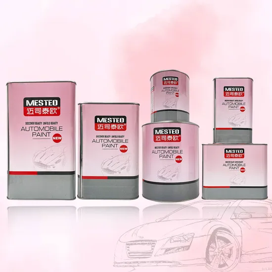De HS Universal Clearcoat Varnish Proveedor de fábrica High Gloss Pintura Auto Pintura High Application Car Paint