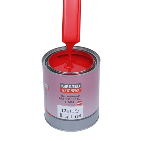 DE HS 1K BASECAT Amarillo transparante (Amarillo orgánico) D128 Buen color Retención de la pintura RECINIS