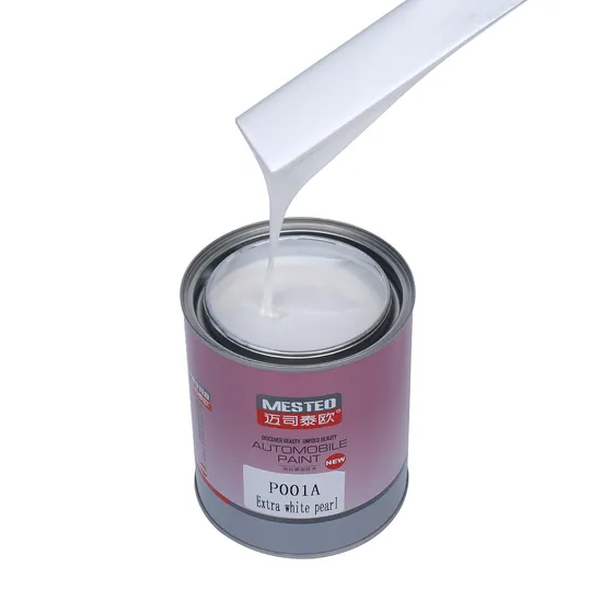 AutoCoat HS 1K Crystal Fine White Pearl AP102 China Fábrica ACRYLIC PINTURA AUTO