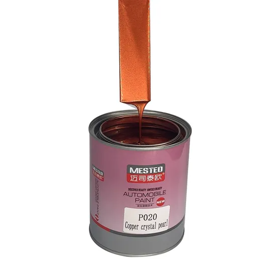 Filre HS 1K Crystal Gold Pearl FP020 OEM Fuerte Flicker Auto Pintura Proveedor Acrílico Buena color Pintura de pintura Refinamiento