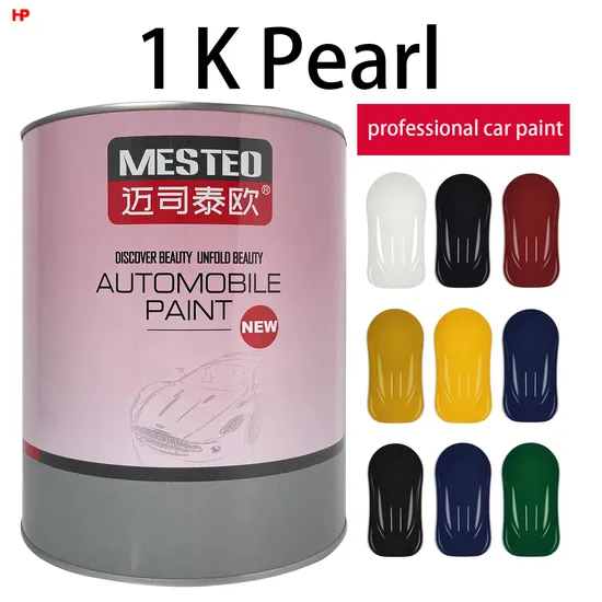 Mesteo HS 1K Crystal Copper Pearl MP107 OEM Good Flicker Acrylic Pintura Auto Lacquer Excelente permeabilidad Pintura de automóvil Reino