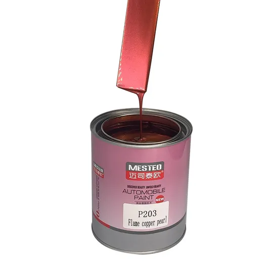 AutoCoat HS 1K Flame Cobre Pearl AP203 Proveedor OEM High Chroma ACRYLIC PINTURA AUTO Lacas