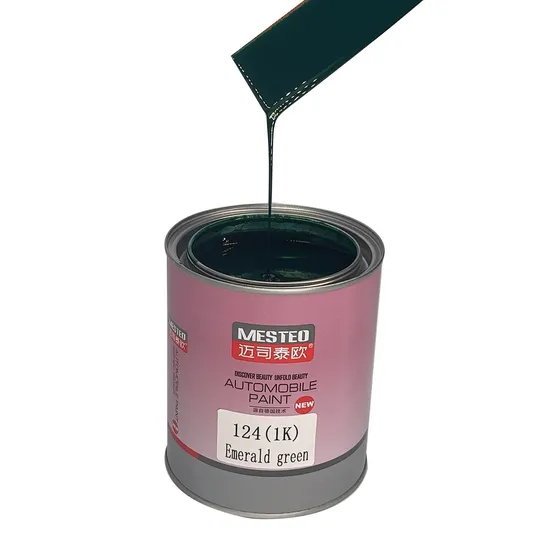 Babosen HS 1K Base EMerald Verde B124 OEM OEM High Chroma ACRYLIC AUTO PINTURA AUTO