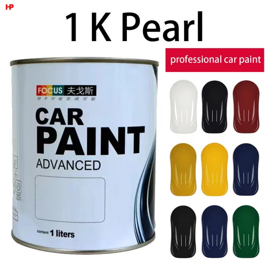 Glinter HS 1K Crystal Original Yellow Pearl GP110 Buen parpadeo acrílico Pintura automática OEM OEM Excelente permeabilidad Pintura de automóvil Refinamiento