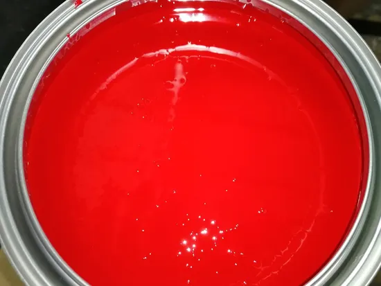 Pintura de automóvil de fábrica Renvincida Toyota 3U5 Flashing Red High Application Pintura acrílica Terminada Alta precisión