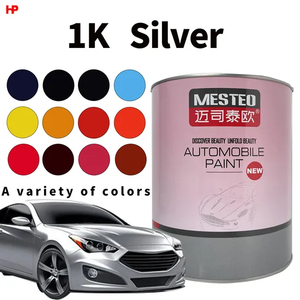 Fábrica OEM acrílico HS 1K Plata, metalicidad fuerte Auto Pintura AutomOS