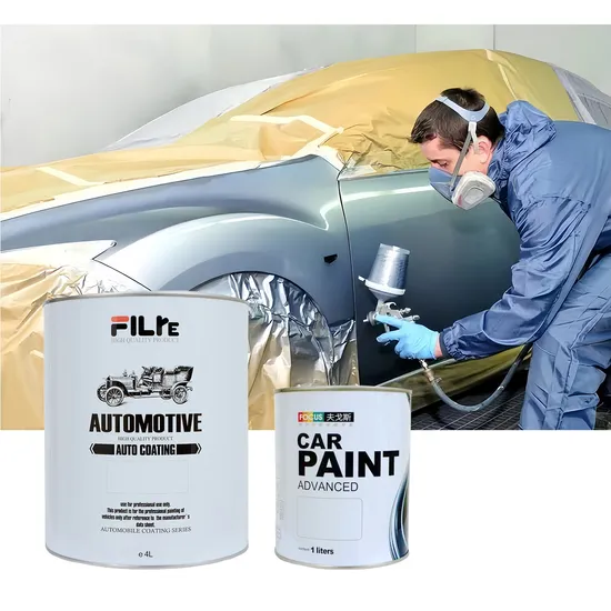 Filre hs 2k topcoat blanco 201 (i) Buena cobertura acrílica pintura automática al por mayor OEM buena resistencia a la pintura de automóvil