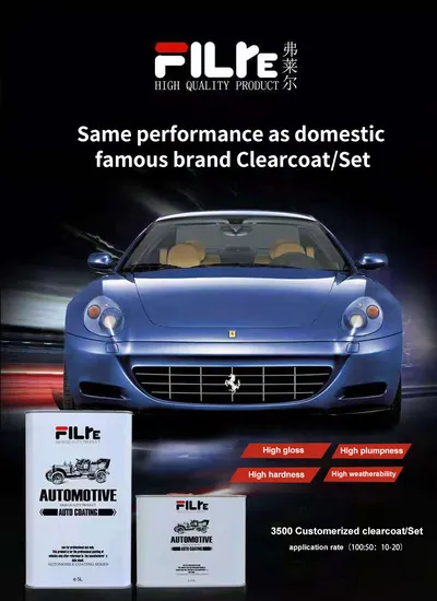 Babosen HS 3500 CLOSTENIZADO CLISTERIZE (Secado rápido) OEM/ODM Pintura automática de alta plenitud Auto High Gloss Acrylic Paint Pintura