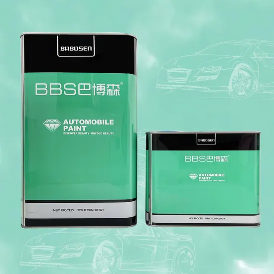 Babosen Double Pack HS Hardener, adecuado para un renovador de pintura de retención de color de color de renovación general (secado rápido)
