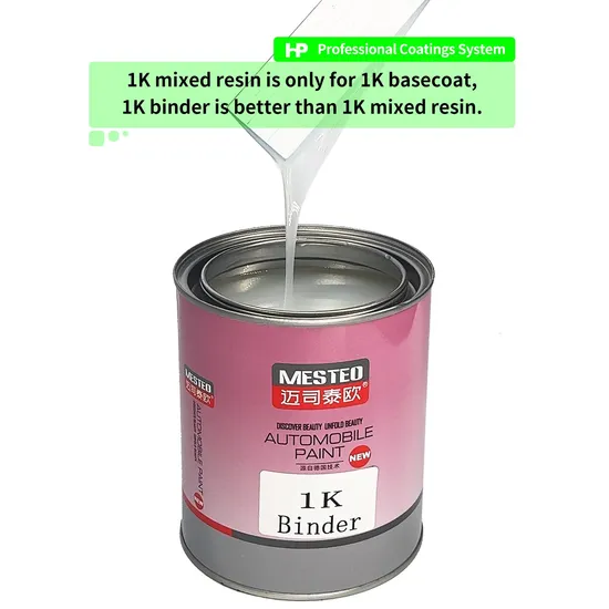 HS 1K Magia Red Pearl P206 High Chroma ACRYLIC AUTO PINTURA COMPLETADOR DE COLOR DE COLOR REFINIS