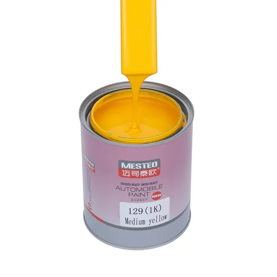 Glinter HS 1K Base Base Castainta Roja Red G152 Durable Pintura automática OEM Auto Better Transparencia Buena Color Pintura REFINIS