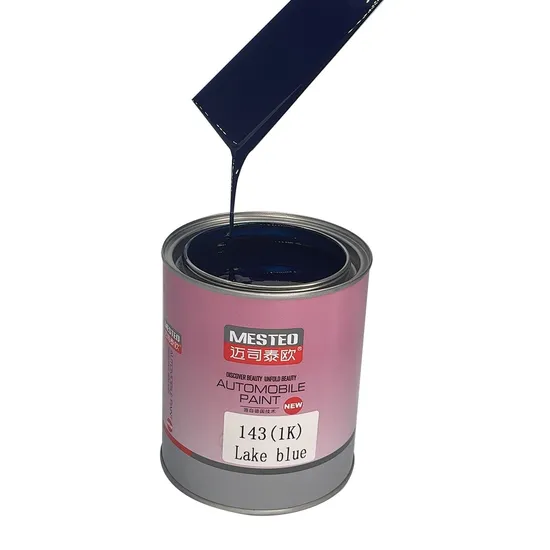 Glinter HS 1K Basecoat de óxido de hierro Rojo (Rojo de ladrillo) G142 Buen color ACRYLIC AUTO PINTURA Mayorista Proveedor de pintura CAR PINTURA