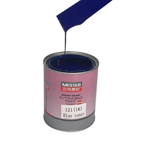 Glinter HS 1K Base Baseboat Blue Toner G121 OEM High Chroma ACRYLIC PINTURA AUTO