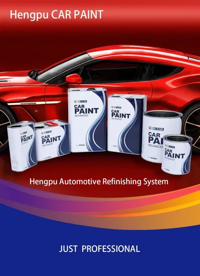 Glinter HS ClearCoat Varnish Factory OEM Buen Gloss Buen Dureza Auto Pintura Lacas