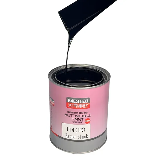 Filre hs 1k sapeat extra negro f114 alta negrura pintura automática de automóviles pintura de automóvil de fábrica china