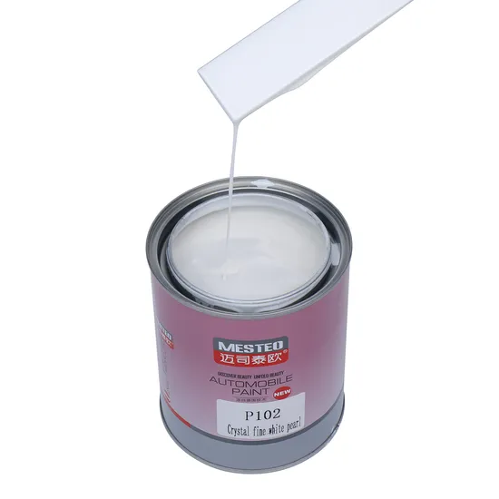 AutoCoat HS 1K Crystal Fine White Pearl AP102 China Fábrica ACRYLIC PINTURA AUTO