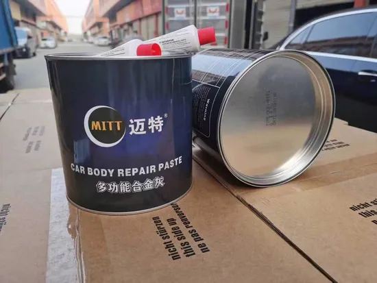 Reparación de masilla fácil operación de pintura automotriz de alta adhensión al por mayor de pintura de automóviles al por mayor.