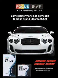 Focus HS 3500 CLISTERIZEDENTE (secado lento) Factory OEM Auto Pintura automática Al por mayor de alto brillo de pintura acrílica de pintura