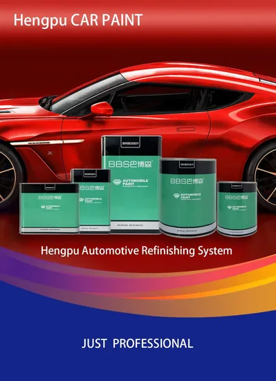Glinter HS ClearCoat Varnish Factory OEM Buen Gloss Buen Dureza Auto Pintura Lacas