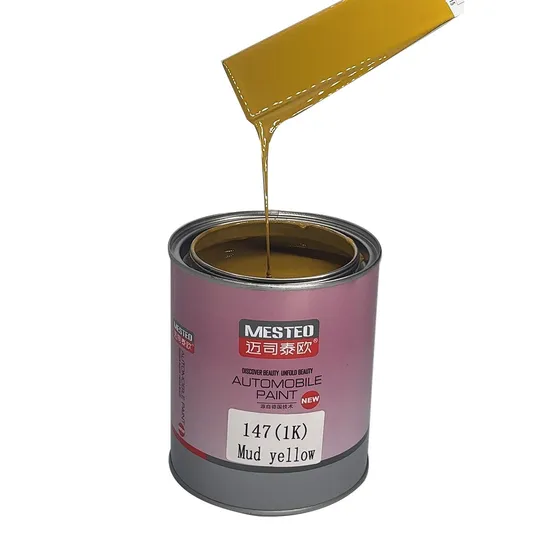 Mesteo HS 1K BaseCoat Crystal Blue M144 Buena transparencia EXW ACRYLIC AUTO PINTURA ALTA CONCEMENTA