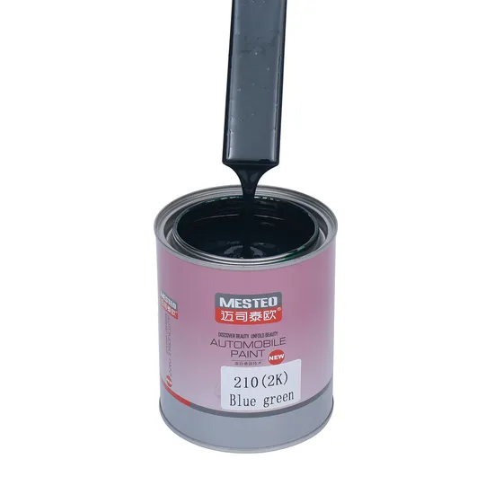 Glinter HS 2K Topcoat estándar G210 G210 High Chroma ACRYLIC AUTO PINTURA SOLITO ENTREGA OEM CAR PINTURA DE PINTURA